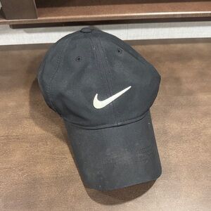 Nike Black and White Logo Hat